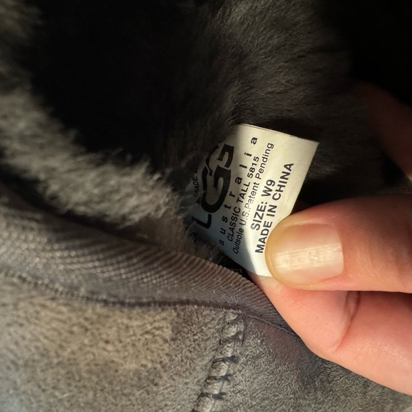 Gray Ugg Classic Tall Boots - Picture 5 of 5